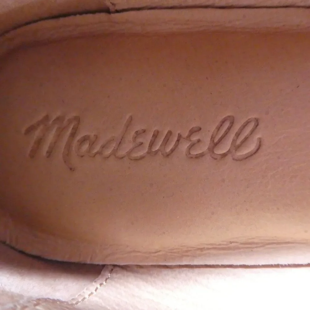 Madewell Corey Spotted Calf Hair Leather Loafers Flats